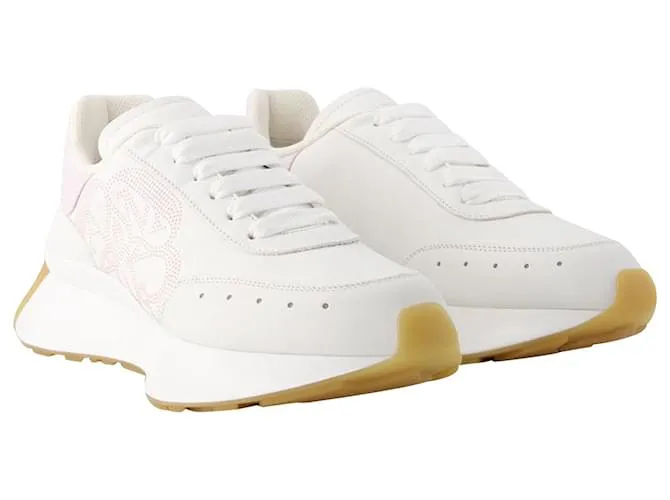ZAPATILLAS SPRINT RUNNER  ALEXANDER MCQUEEN  CUERO  BLANCO 