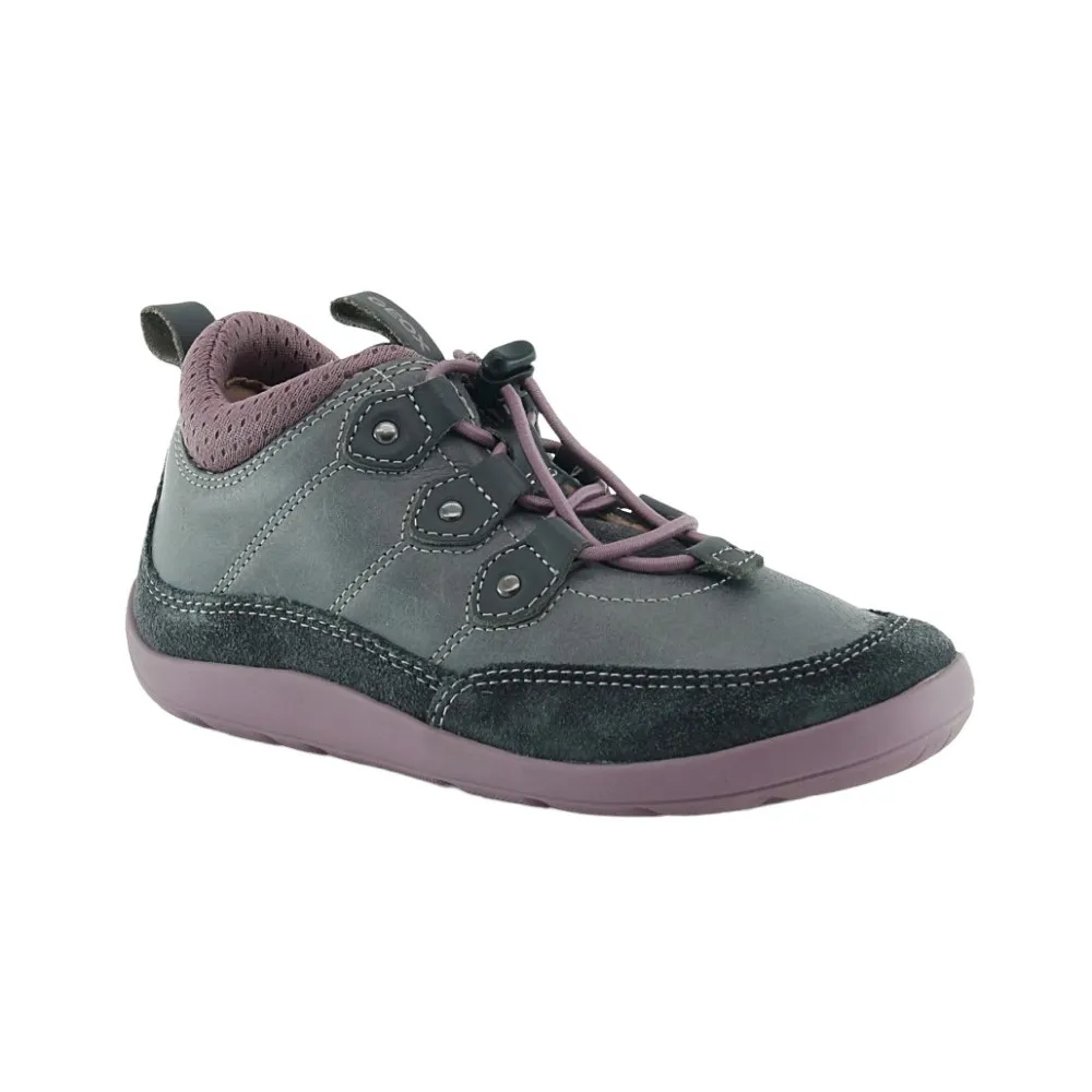 ZAPATOS BAREFOOT GEOX BAREFEEL GRISROSA