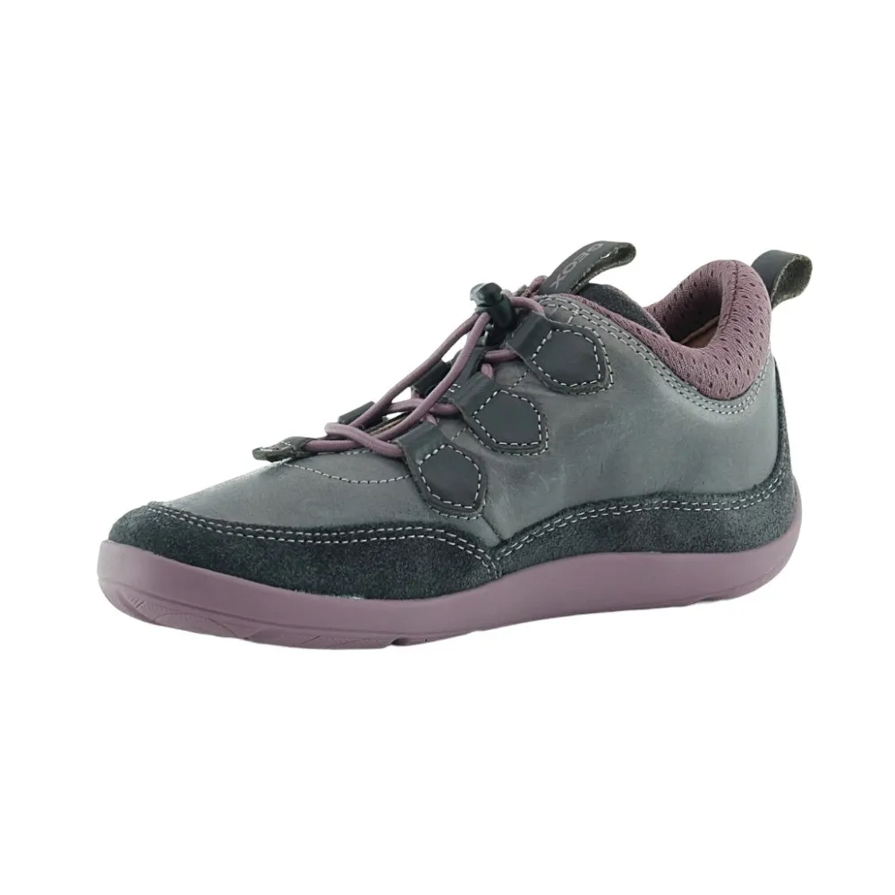 ZAPATOS BAREFOOT GEOX BAREFEEL GRISROSA