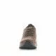Zapatos cuña Amarpies marrones de cuña media y cordones elásticos