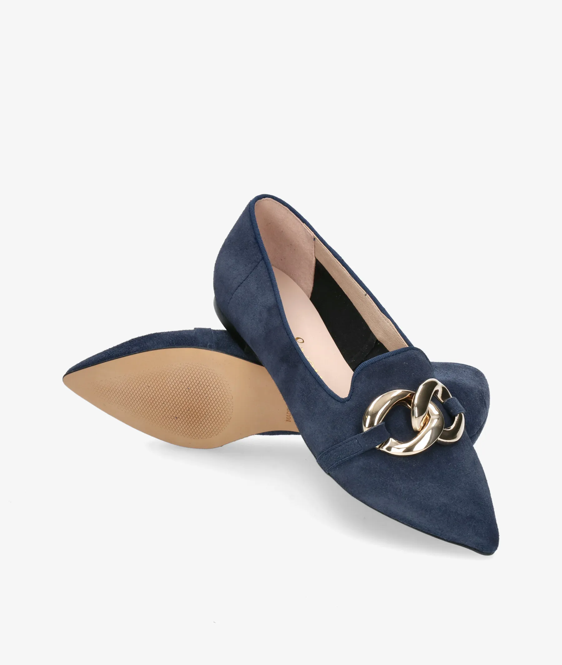 Zapatos de vestir bloom&you EDELWEISS en serraje azul