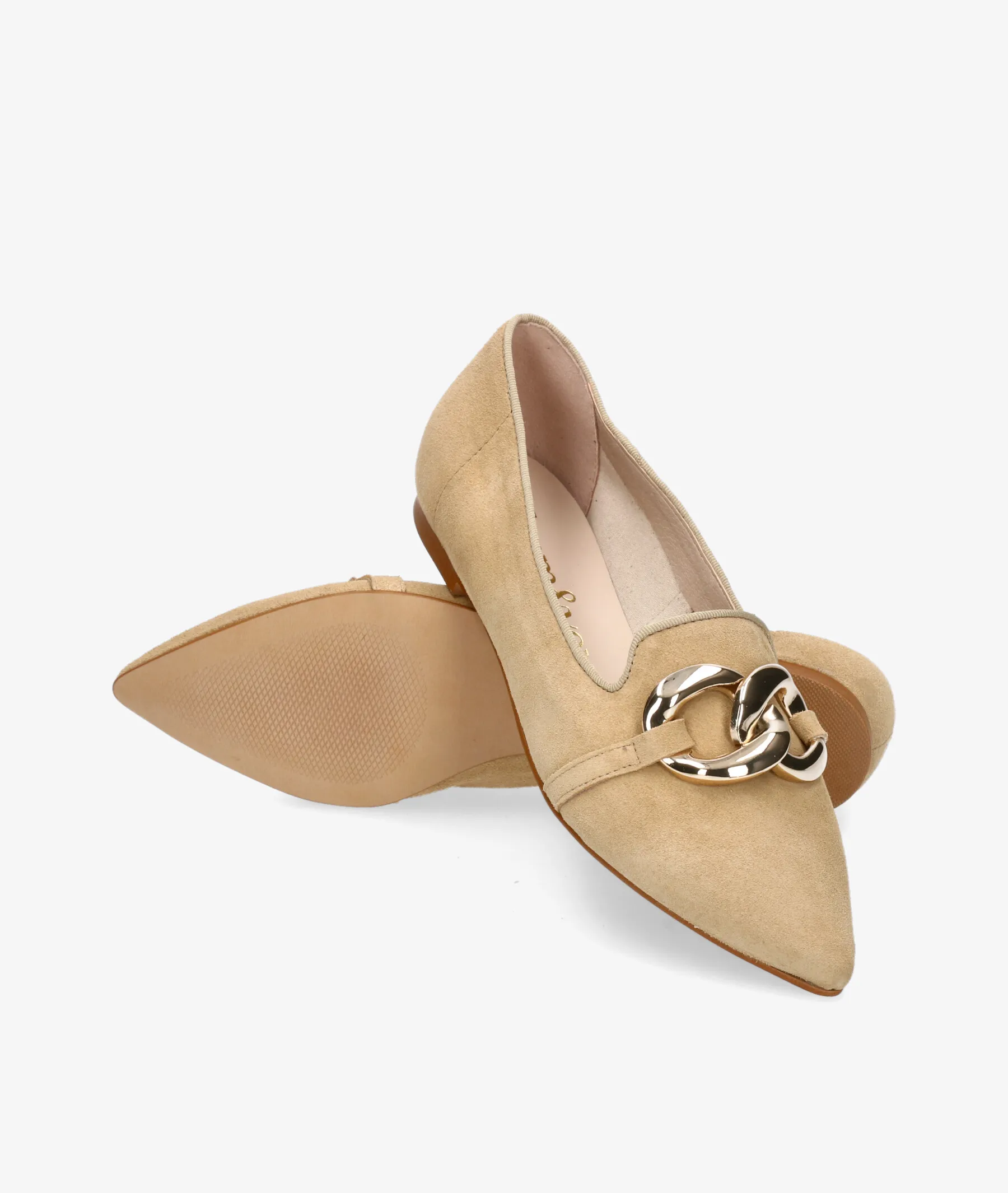 Zapatos de vestir bloom&you EDELWEISS en serraje beige