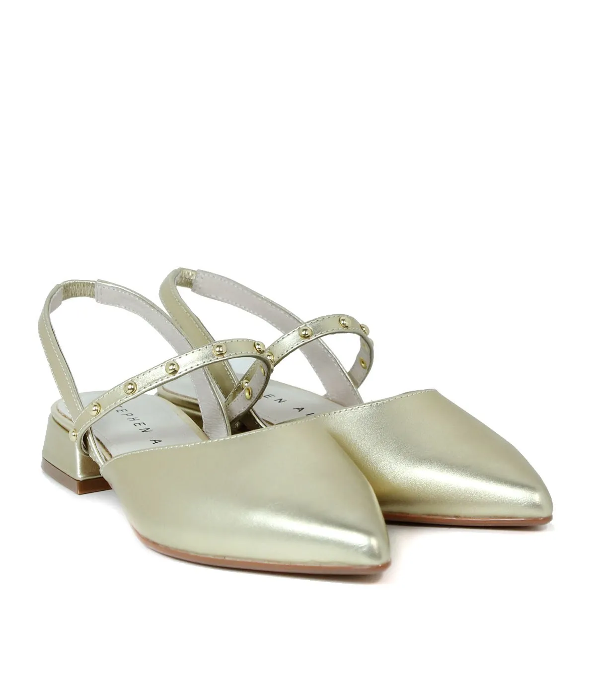 ZAPATOS DESTALONADOS STEPHEN ALLEN ERITREA PLATINO