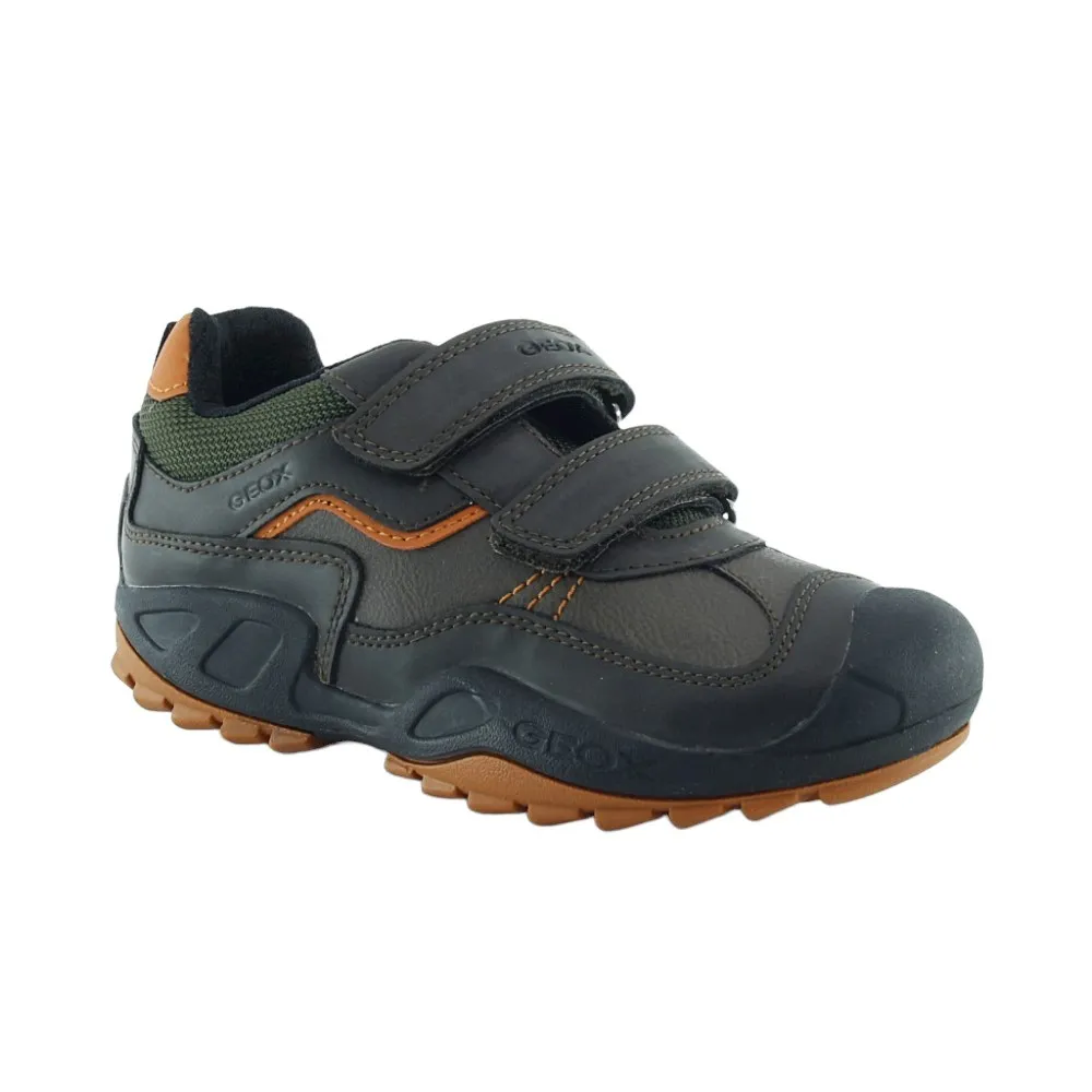 ZAPATOS GEOX NEW SAVAGE MARRóNNARANJA