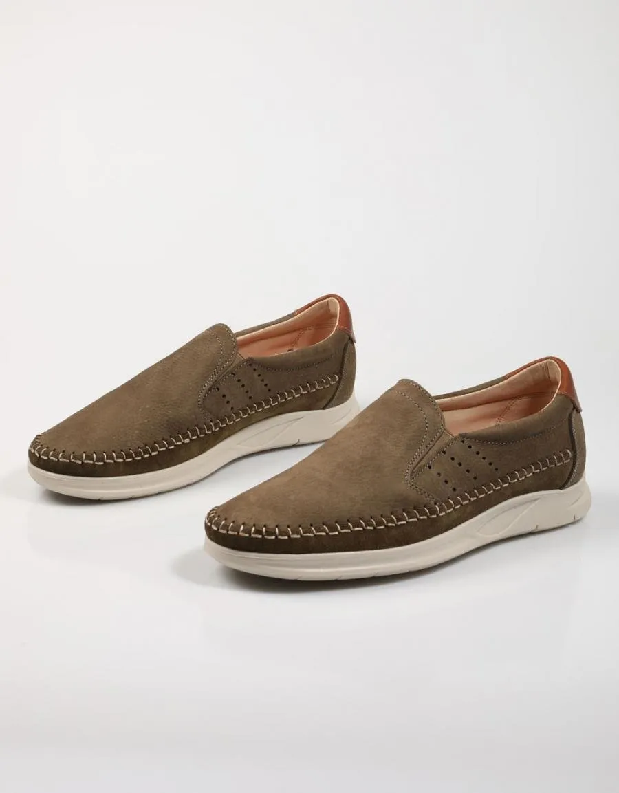  zapatos sport FREELANCE 2989 en Kaki 78834